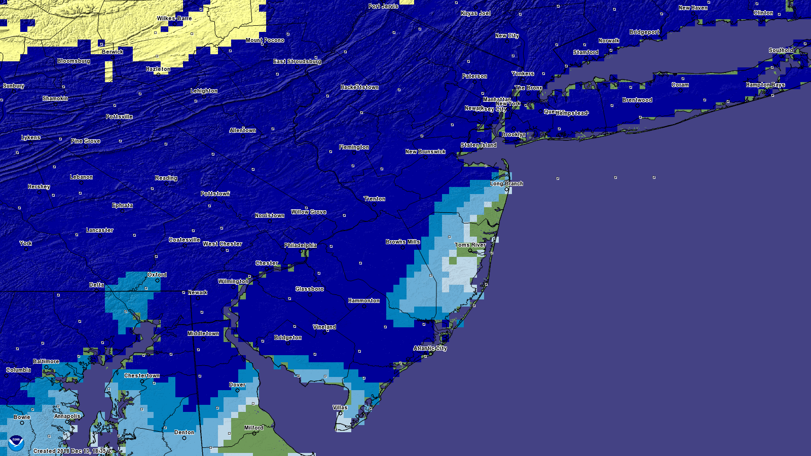 NORHSC Snowfall Totals